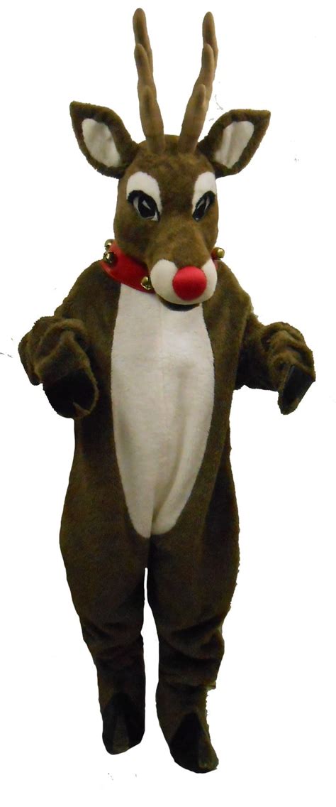 Rudoloh mascot costume